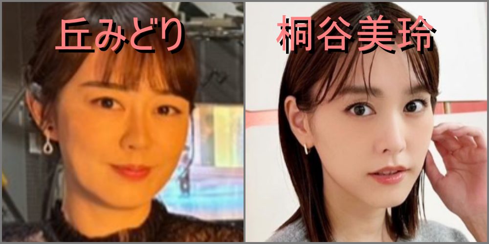 丘みどりさん　高畑充希　似てる　美人　似てる女優