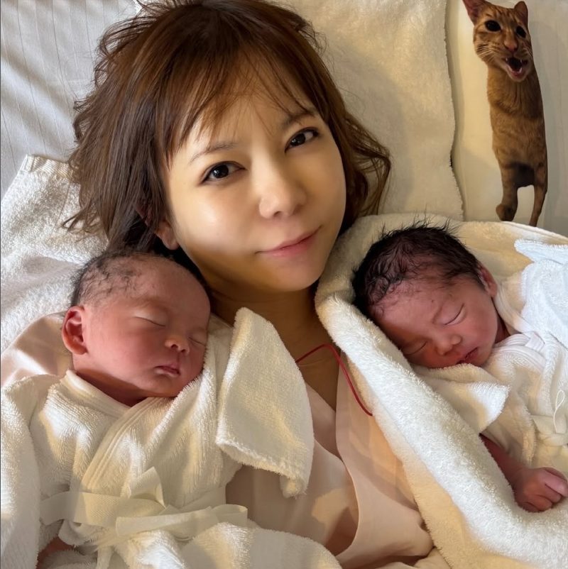 中川翔子 しょこたん 双子 一卵性 二卵性 名前 男の子 出産 育児